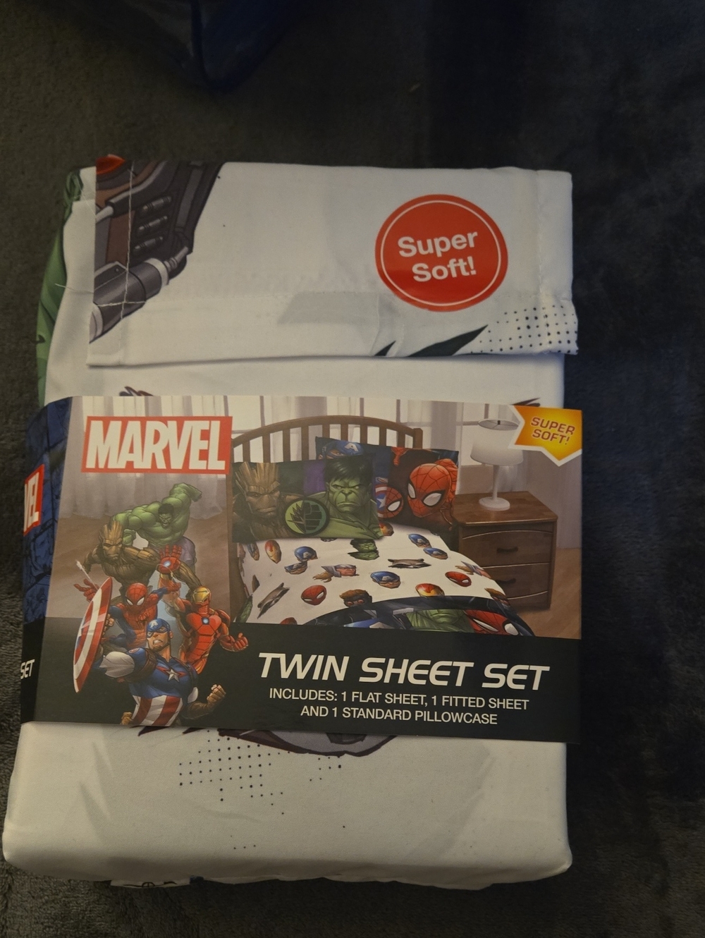 Marvel Twin Sheet Set Brand New With Tags.
